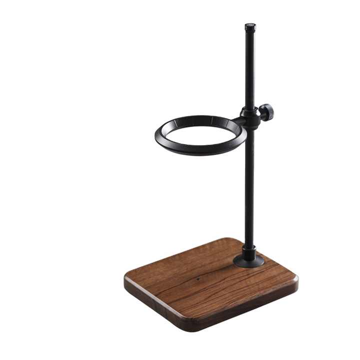 adjustable coffee dripper stand with wood base universal filter holder for pour over brewing adjustable coffee dripper stand with wood base universal filter holder for pour over brewing